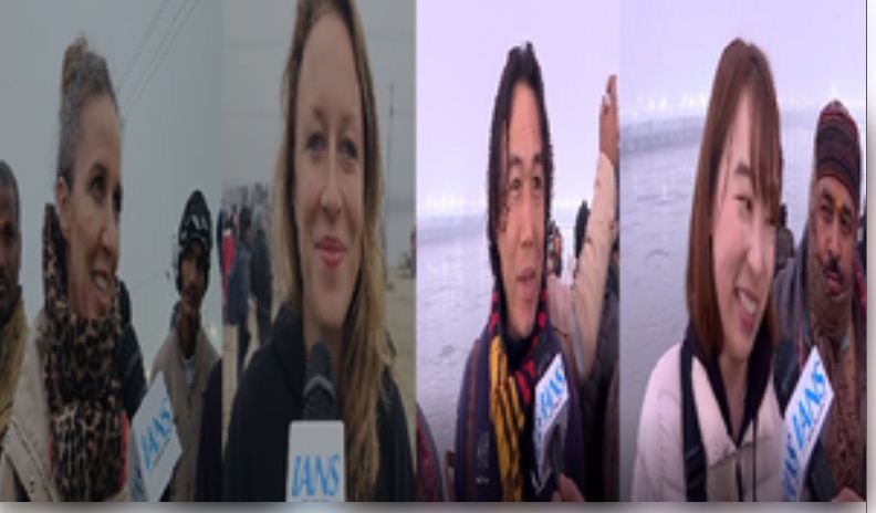 महाकुंभ में पहुंचे विदेशी श्रद्धालु भी गदगद, बोले- हम तो धन्य हो गए 