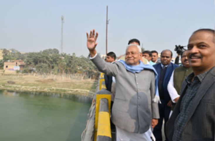 बिहार के मुख्यमंत्री नीतीश कुमार 'प्रगति यात्रा' में पहुंचे समस्तीपुर, करोड़ों की दी सौगात 