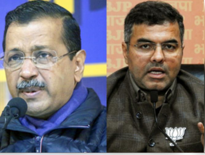 केजरीवाल और प्रवेश वर्मा के बीच वार-पलटवार का सिलसिला जारी