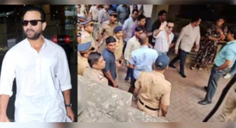 अस्पताल से घर आए सैफ, हाथ हिलाकर किया अभिवादन 