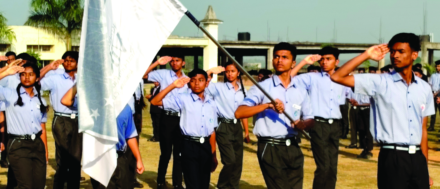 एकता की भावना से कृष्ण विकास नेक्स्ट जेन के विद्यार्थियों ने मनाया गणतंत्र दिवस