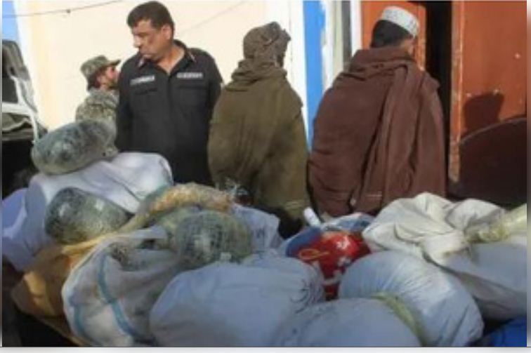 अफगानिस्तान : बामियान में 10.5 टन अवैध ड्रग्स को नष्ट किया गया 