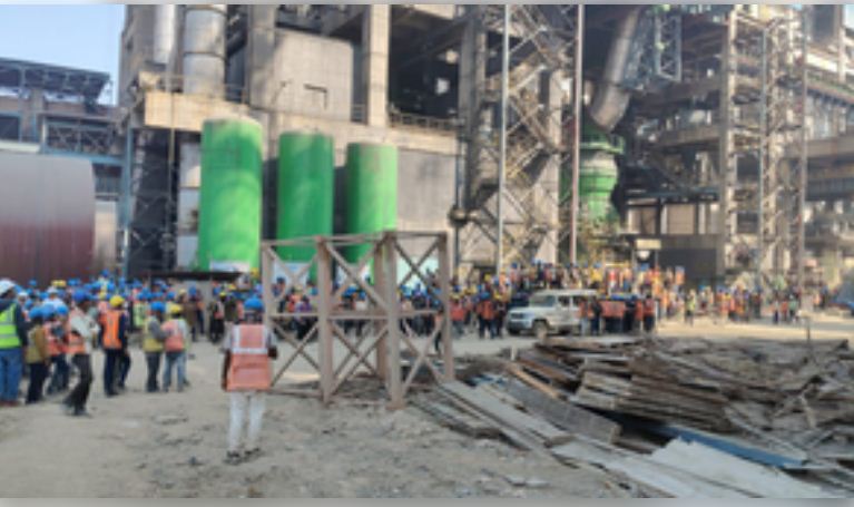 पन्ना की जेके सीमेंट फैक्ट्री में हादसा, दो मजदूरों की मौत की खबर, कई घायल 