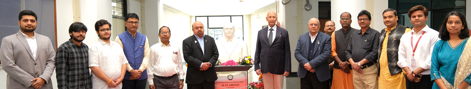 एचएनएलयू में  कांस्टीट्यूशन @75 श्रृंखला का समापन
