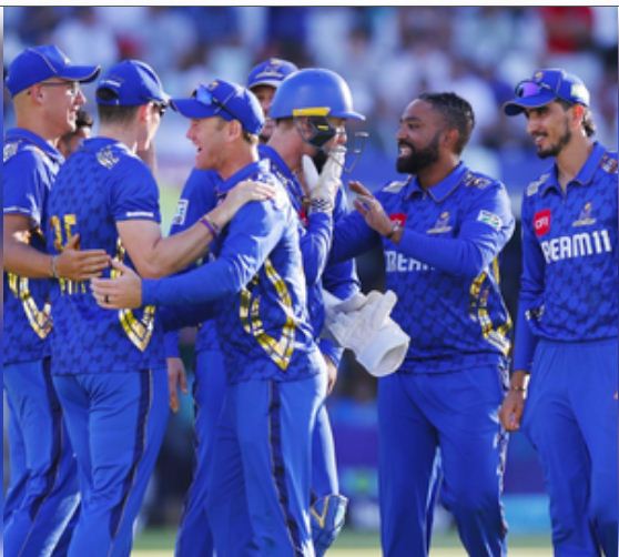 एसए 20 : एमआई केप टाउन ने प्रिटोरिया कैपिटल्स को हराकर मजबूत की अपनी स्थिति 