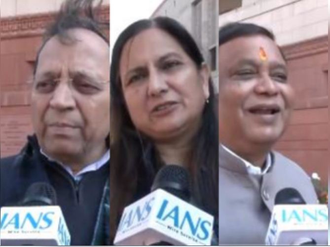 भाजपा सांसद बोले, 'आप सदस्यों को खरीदने की बात बेबुनियाद, केजरीवाल सिर्फ झूठ बोलते हैं' 