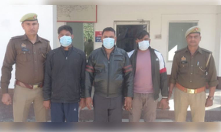 ग्रेटर नोएडा : चाय पत्ती लदे कंटेनर की चोरी करने वाले गिरोह का पर्दाफाश, तीन गिरफ्तार 