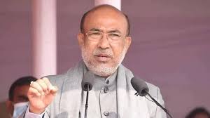 मणिपुर के मुख्यमंत्री एन बीरेन सिंह ने इस्तीफा दिया