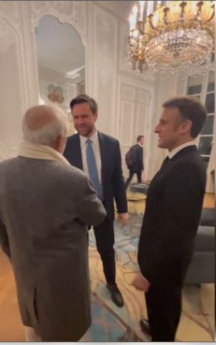 ‘पेरिस में आपका स्वागत, मेरे दोस्त’, प्रधानमंत्री मोदी के पेरिस पहुंचने पर बोले इमैनुएल मैक्रों 