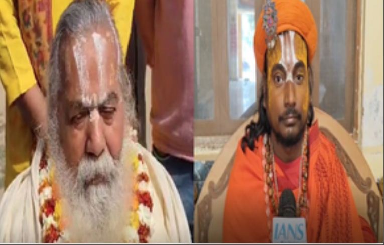 राम मंदिर के मुख्य पुजारी सत्येंद्र दास के निधन पर महंत कमल नयन दास और महंत बालक देवाचार्य महाराज ने जताया दुख 