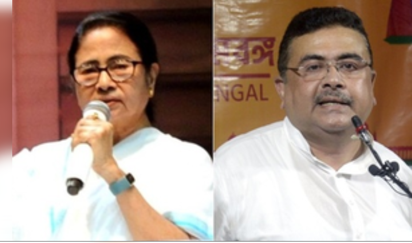 शुभेंदु अधिकारी को 'धमकाने' के आरोप में सीएम ममता बनर्जी के खिलाफ शिकायत दर्ज 