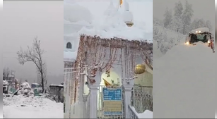उत्तरकाशी, रुद्रप्रयाग और लेह में भारी बर्फबारी, मौसम विभाग ने येलो अलर्ट किया जारी उत्तरकाशी, रुद्रप्रयाग और लेह में भारी बर्फबारी, मौसम विभाग ने येलो अलर्ट किया जारी