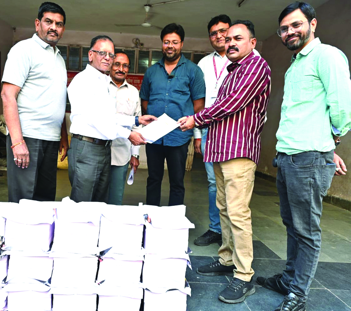 चेंबर मुख्य निर्वाचन अधिकारी शिवराज भंसाली ने 27480 सदस्यों को अधिकृत डाक सूचना पत्र भेजे चेंबर मुख्य निर्वाचन अधिकारी शिवराज भंसाली ने 27480 सदस्यों को अधिकृत डाक सूचना पत्र भेजे