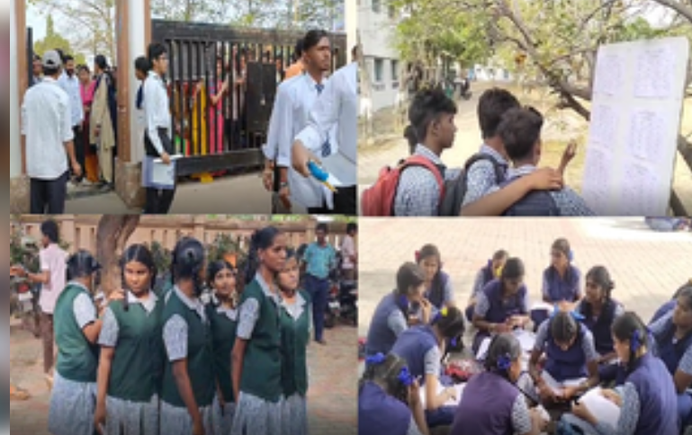 तमिलनाडु : सलेम में 12वीं की बोर्ड परीक्षा आज से, नकल रोकने को लेकर व्यवस्था सख्त तमिलनाडु : सलेम में 12वीं की बोर्ड परीक्षा आज से, नकल रोकने को लेकर व्यवस्था सख्त