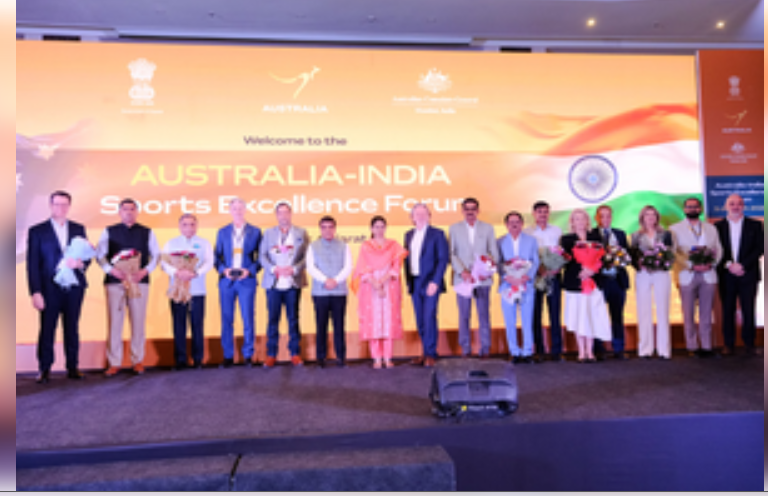 राज्यमंत्री रक्षा खडसे ने गुजरात में ऑस्ट्रेलिया-भारत खेल उत्कृष्टता फोरम की शोभा बढ़ाई