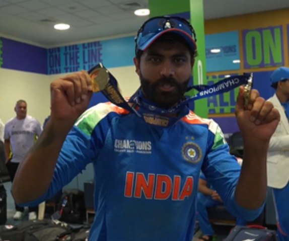 चैंपियंस ट्रॉफी खिताब के बाद जडेजा ने जीता सर्वश्रेष्ठ फील्डिंग 