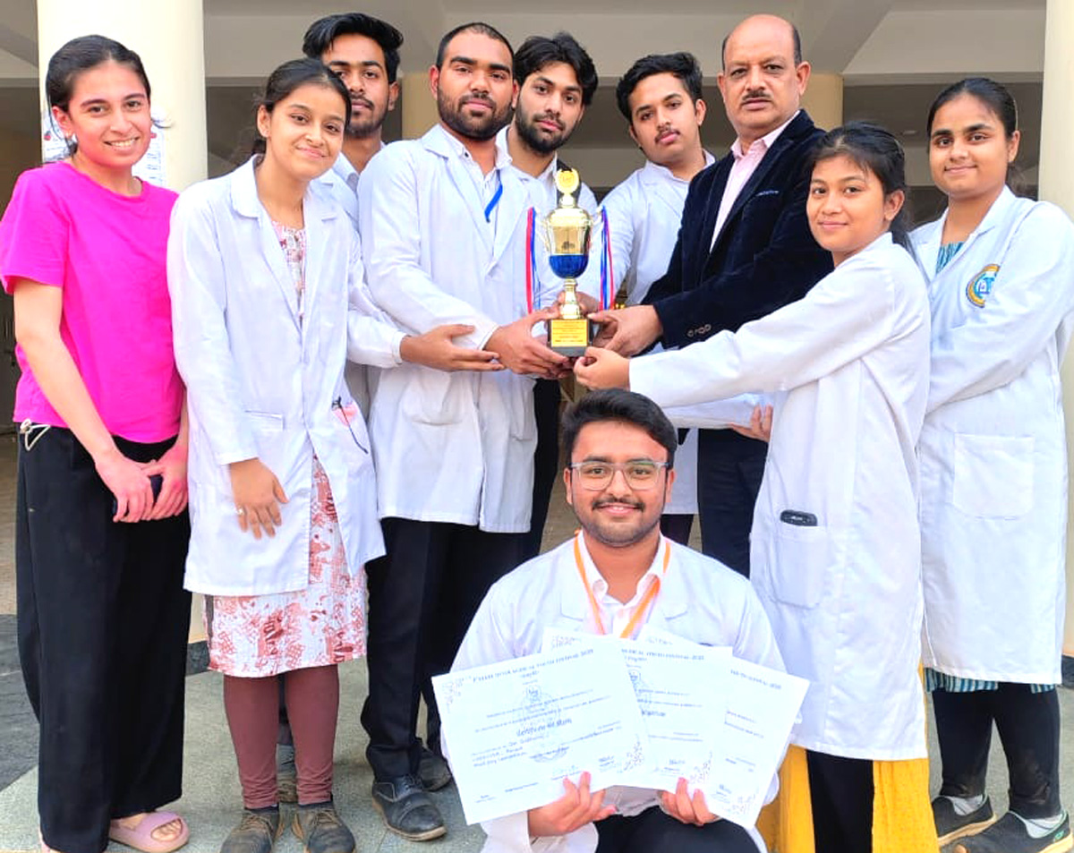 प्रथम राज्य स्तरीय इंटर मेडिकल यूथ फेस्टिवल में एसआरआईएमएसआर का अद्भुत प्रदर्शन 