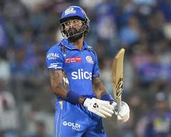 मुंबई इंडियन्स के कप्तान हार्दिक पंड्या पर धीमी ओवर गति के लिए 12 लाख रुपये का जुर्माना