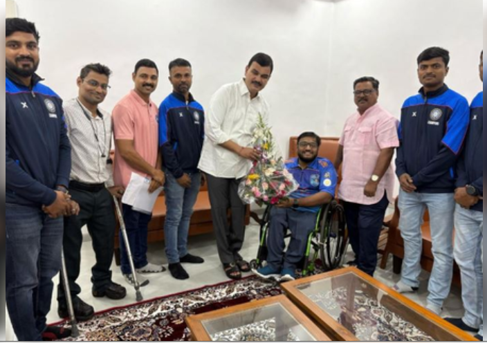 भारत ने जीती पीडी चैंपियंस ट्रॉफी 2025, खेल मंत्री ने दिव्यांग क्रिकेट टीम को किया सम्मानित 