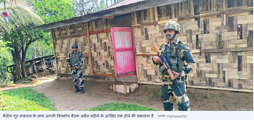 मणिपुर में बर्फ पिघलने के संकेत?