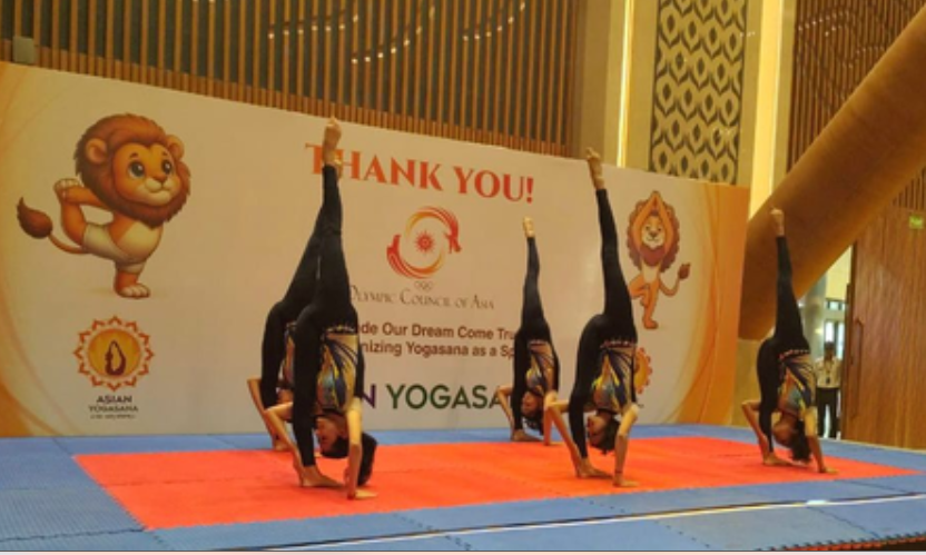 एशियन योगासन स्पोर्ट चैंपियनशिप के लिए जारी है सोनीपत में ट्रायल