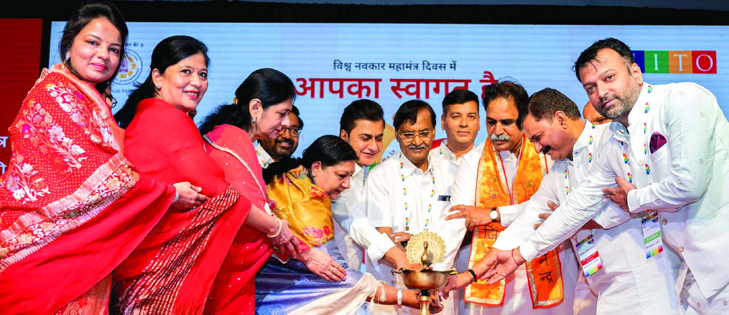 10000+ ने एक साथ किया नवकार महामंत्र जाप 