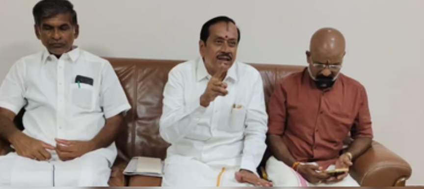 पलानी में बीजेपी नेता एच राजा का स्टालिन पर हमला, बोले 'तमिलनाडु के केजरीवाल जाएंगे जेल ' 