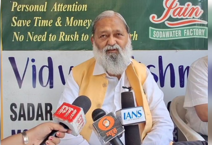 अनिल विज ने कांग्रेस पर साधा निशाना, कहा- 'निर्णय लेने की क्षमता नहीं रही, सात महीने में नहीं चुना पाई नेता प्रतिपक्ष' 