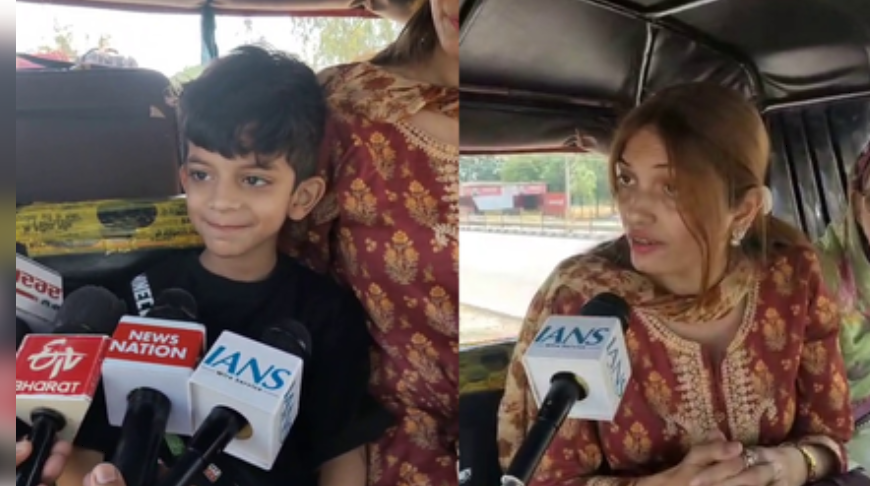पांच वर्षीय अजान को छोड़ना होगा भारत, पाकिस्तानी बहू सादिया अल्वी ने लगाई गुहार पांच वर्षीय अजान को छोड़ना होगा भारत, पाकिस्तानी बहू सादिया अल्वी ने लगाई गुहार