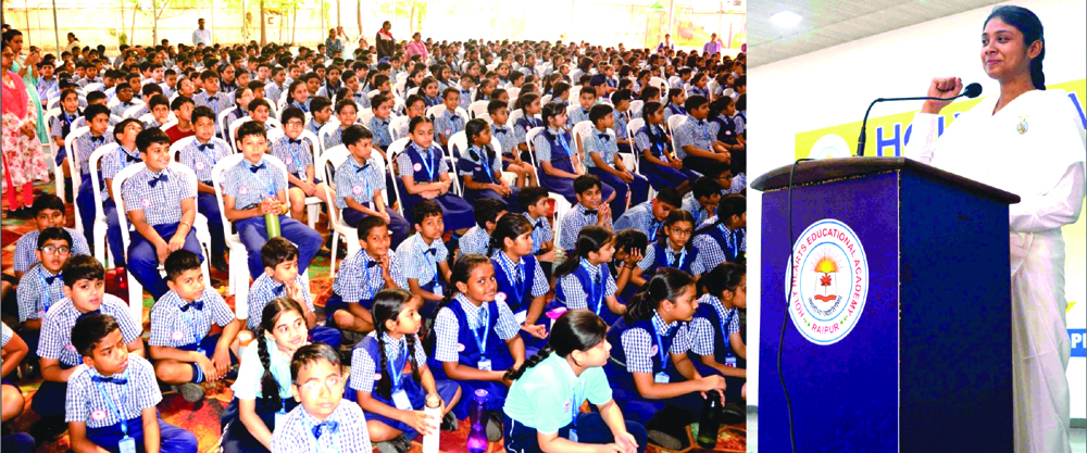 स्कूली जीवन में मानसिक एकाग्रता से ही मिलेगी सफलता-सौम्या दीदी