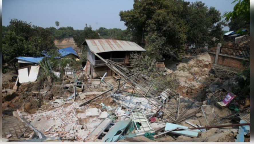 म्यांमार : शक्तिशाली भूंकप के बाद भी कांप रही धरती, एक महीने में 157 झटके किए गए महसूस 