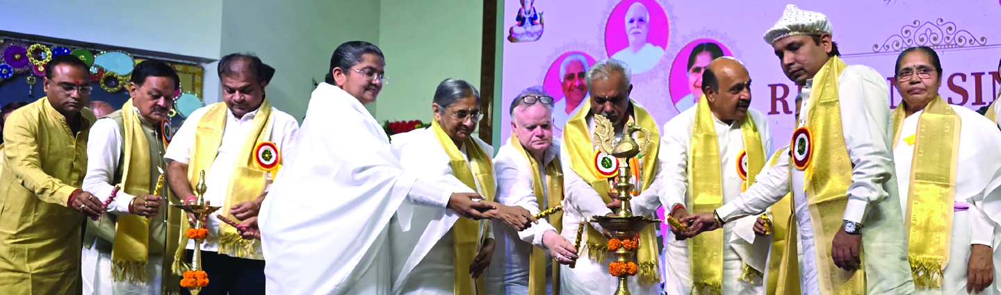 ब्रह्माकुमारी शांति सरोवर रिट्रीट सेंटर में भव्य रूहानी सिंधी सम्मेलन, मप्र-छग से आए समाज के वरिष्ठ