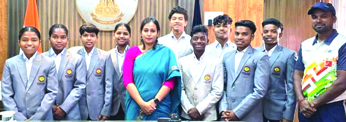 खेलो इंडिया यूथ गेम्स 2025 में भाग लेंगे छत्तीसगढ़ के 12 मल्लखंब खिलाड़ी