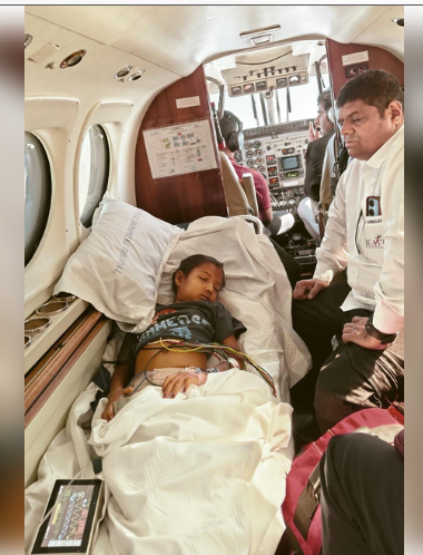 भोपाल की 7 वर्षीय बच्ची के लिए पीएम श्री एयर एंबुलेंस बनी संजीवनी भोपाल की 7 वर्षीय बच्ची के लिए पीएम श्री एयर एंबुलेंस बनी संजीवनी