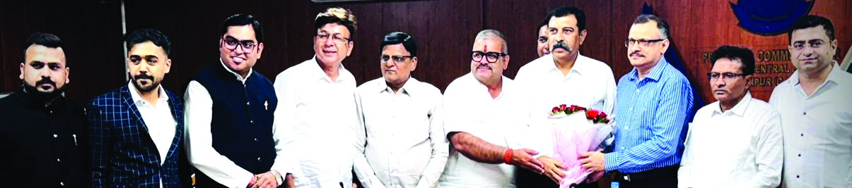 प्रिंसीपल कमिश्नर बोरकर से मिलकर कैट ने जीएसटी दिवस कॉन्क्लेव के लिए दिए सुझाव