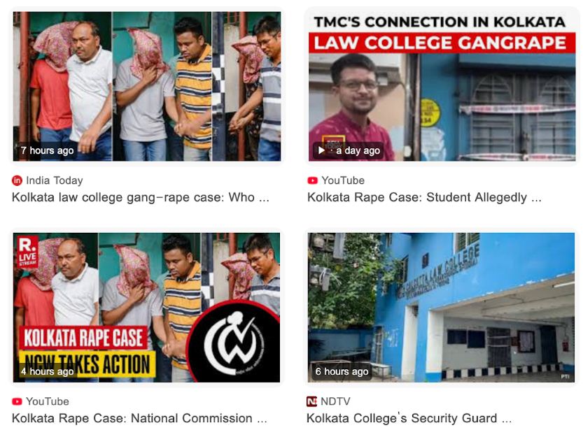 ‘छत्तीसगढ़’ का  संपादकीय : कोलकाता में छात्रा से फिर गैंगरेप, और बाकी देश में?