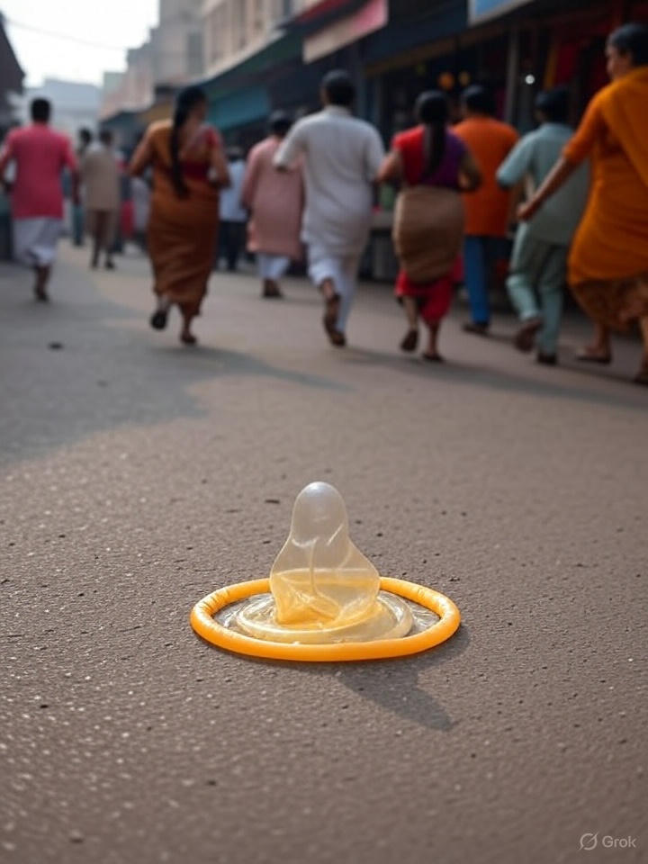 ‘छत्तीसगढ़’ का  संपादकीय :  ...कंडोम में आपत्तिजनक क्या है हिन्दुस्तानी पुलिस?