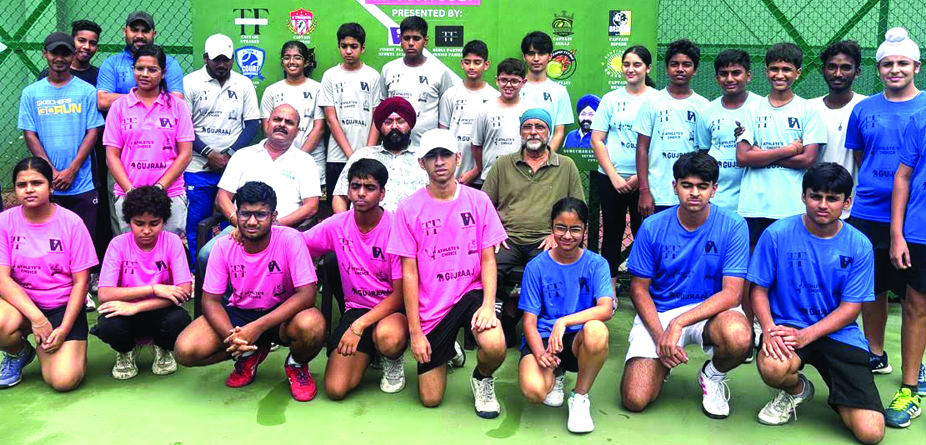 राज्य टेनिस प्रीमियर लीग में 50 जूनियर खिलाड़ी शामिल राज्य टेनिस प्रीमियर लीग में 50 जूनियर खिलाड़ी शामिल