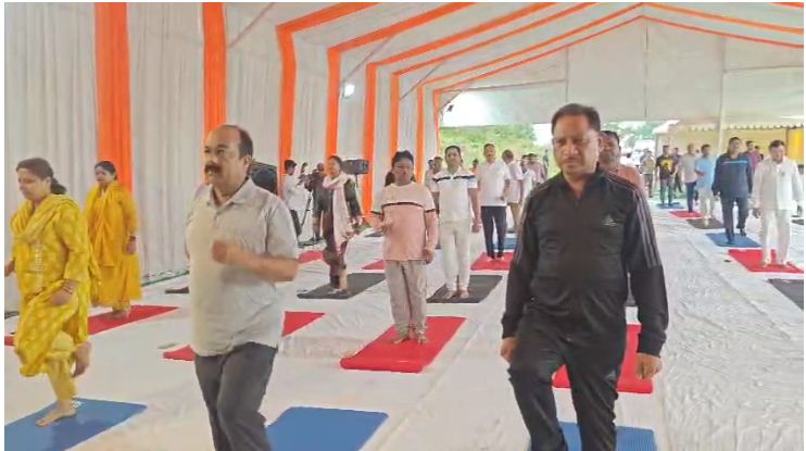 प्रशिक्षण शिविर का दोपहर बाद समापन 