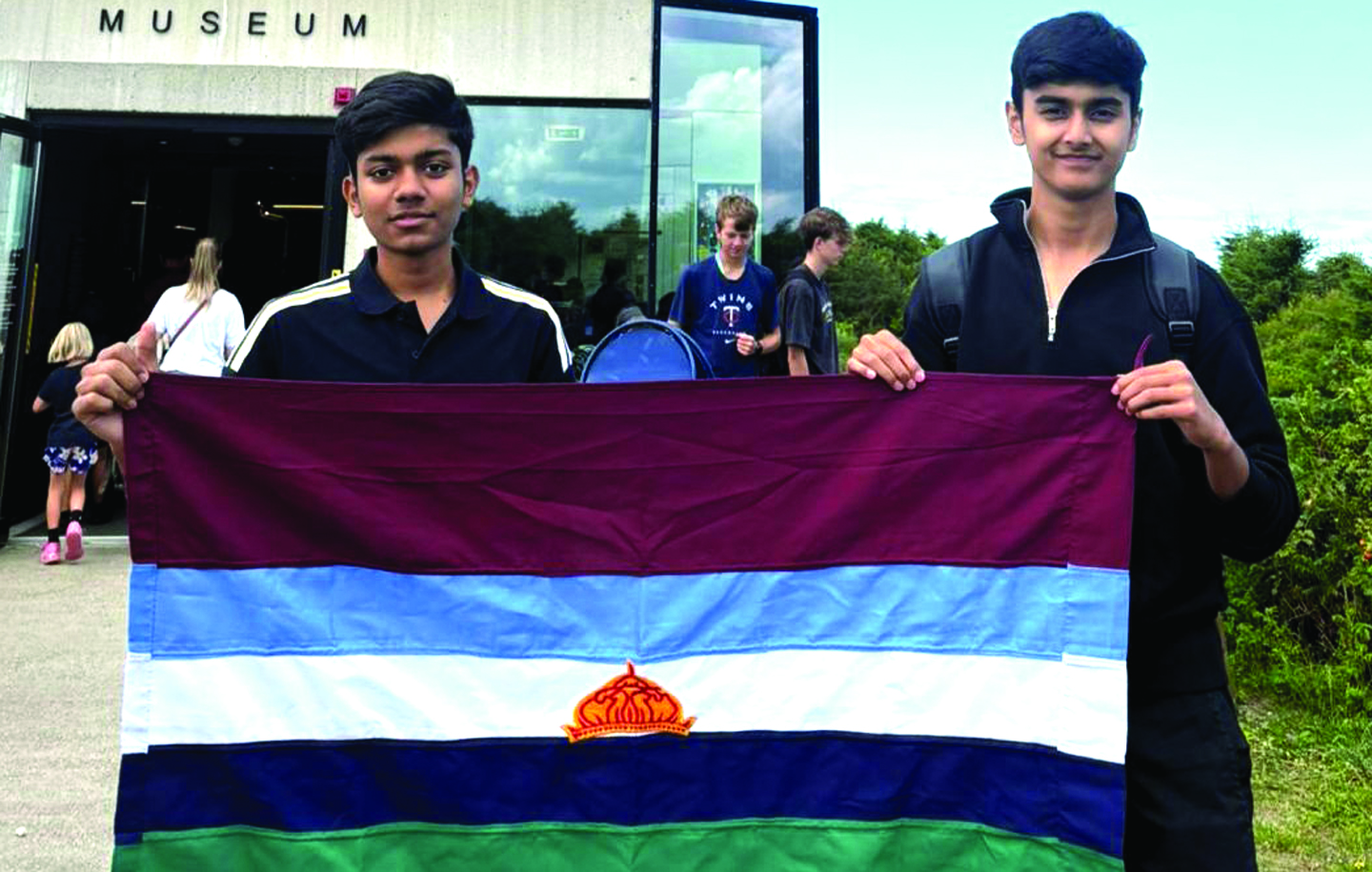 डेनमार्क में एएफएस इंटरकल्चरल प्रोग्राम में राजकुमार कॉलेज के अथर्व और राज्यवर्धन 