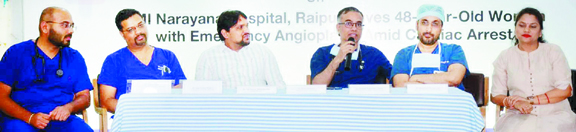 एनएचएमएमआई के डॉ. गौनियाल ने कार्डियक अरेस्ट के दौरान बचाई 48 वर्षीय महिला की जान
