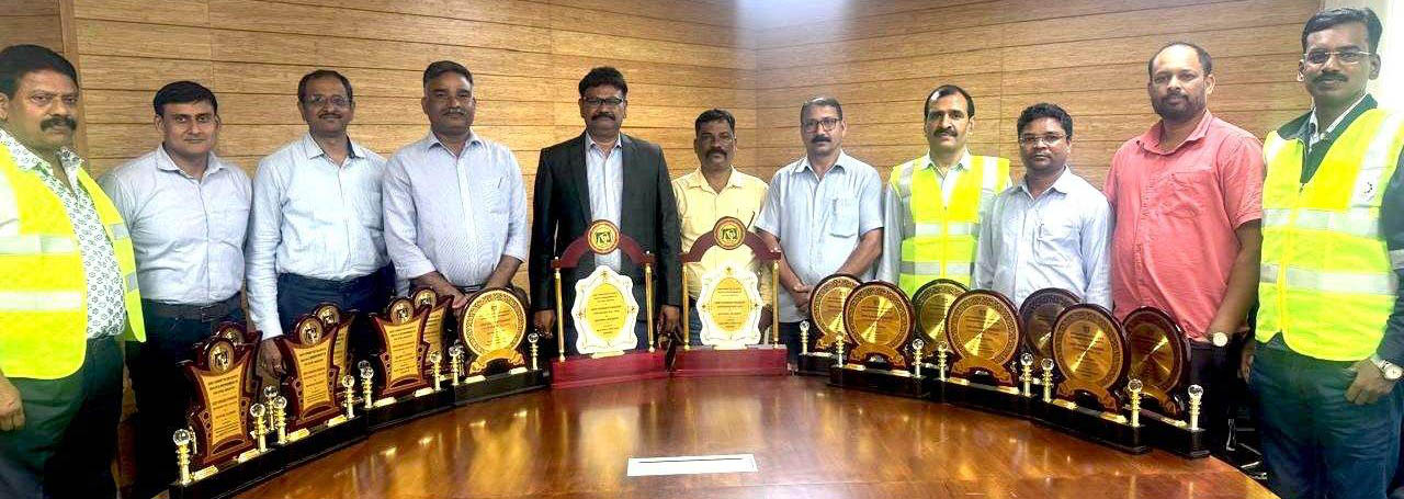 एनएसएल ने राष्ट्रीय स्तर इस्पात सुरक्षा पुरस्कार में परचम लहराया, 16 जीते