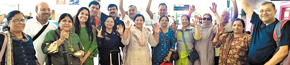 छत्तीसगढ़ से बड़ी संख्या में मानसरोवर यात्री रवाना