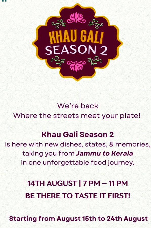 भारत की गलियों का असली स्वाद फिर रायपुर में 