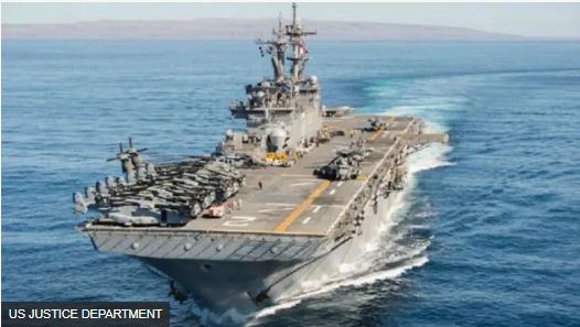 चीन को गोपनीय जानकारियां बेचने के मामले में अमेरिकी नौसेना का नाविक दोषी करार