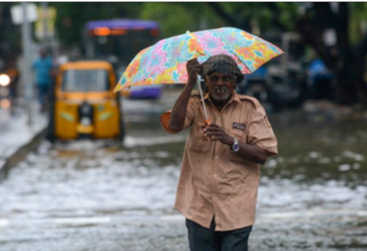 तमिलनाडु और पुडुचेरी में बारिश की संभावना, मछुआरों को समुद्र में न जाने की सलाह 
