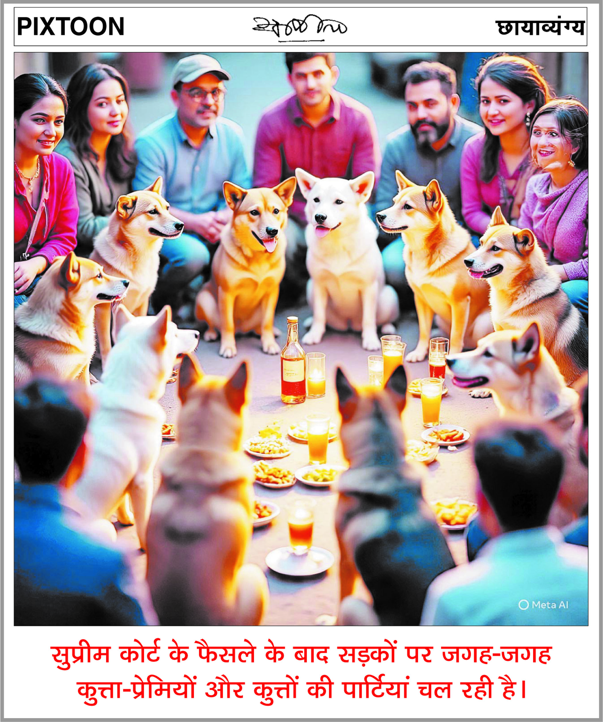 दैनिक 'छत्तीसगढ़' का पिक्सटून, 25 अगस्त 2025