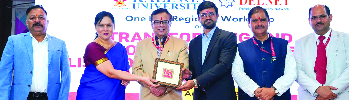 कलिंगा विश्वविद्यालय ने छत्तीसगढ़ में पहली बार डेलनेट क्षेत्रीय कार्यशाला की मेजबानी की