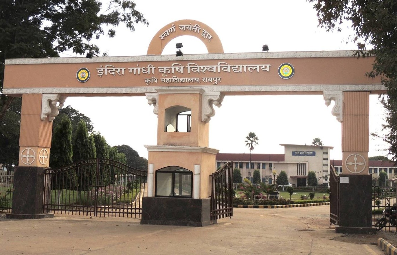 कृषि क्षेत्र के शिक्षा संस्थानों में इंदिरा गांधी कृषिविवि को 28वां स्थान कृषि क्षेत्र के शिक्षा संस्थानों में इंदिरा गांधी कृषिविवि को 28वां स्थान