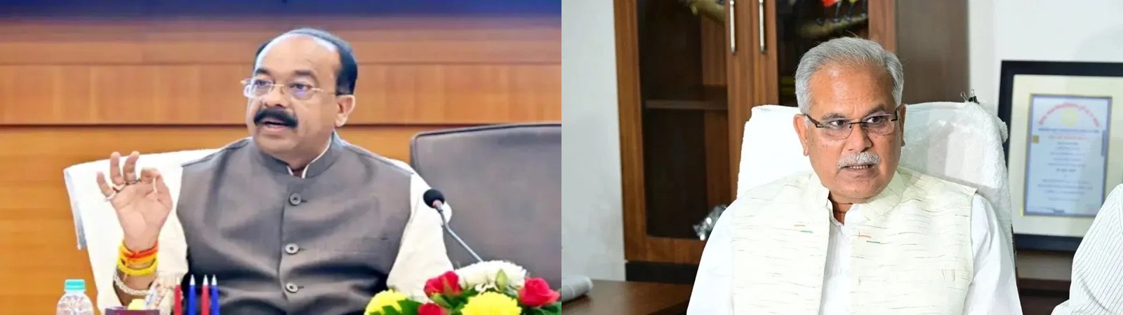 जीएसटी रिफॉर्म: बघेल,भगत के वार,साव का पलटवार 
